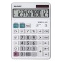 Sharp EL-340W calcolatrice Desktop Calcolatrice con display Bianco (EL340W)