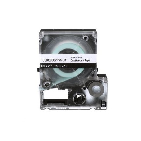 Panduit T038X000VPM-BK etichetta per stampante Nero, Trasparente (T038X000VPM-BK)