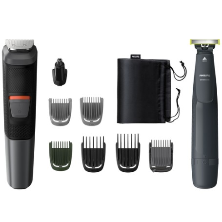 Philips MULTIGROOM Series 5000 9 accessori 10 in 1, Barba, capelli e corpo (MG5720/90)