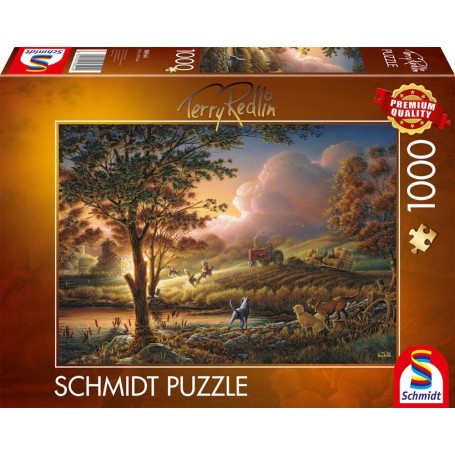 Terry Redlin: Sonnengold ber reifen Feldern (1000 Teile) (58544)