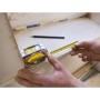 Bandma Powerlock mit Sichtfenster, 5 Meter (silber/gelb, 19mm, Kunststoffgehuse) (0-33-932)