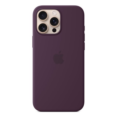 Silikon Case mit MagSafe (pflaume, iPhone 16 Pro Max) (MYYW3ZM/A)