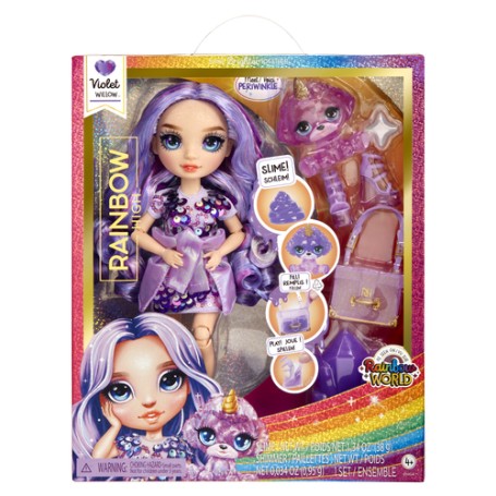 Rainbow High Classic Rainbow Fashion Doll- Violet (purple) (120223-EU)