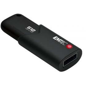 Emtec B120 Click Secure unità flash USB 512 GB USB tipo A 3.2 Gen 2 (3.1 Gen 2) Nero (ECMMD512GB123)