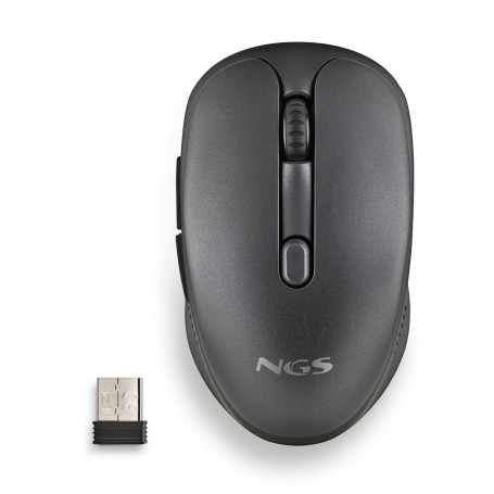 NGS EVO RUST mouse Ufficio Mano destra RF Wireless Ottico 1600 DPI (ECO RUST BLACK)