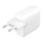 BOOST CHARGE 60W USB-C DUAL WALL CHARGER, WHITE (WCB010VFWH)