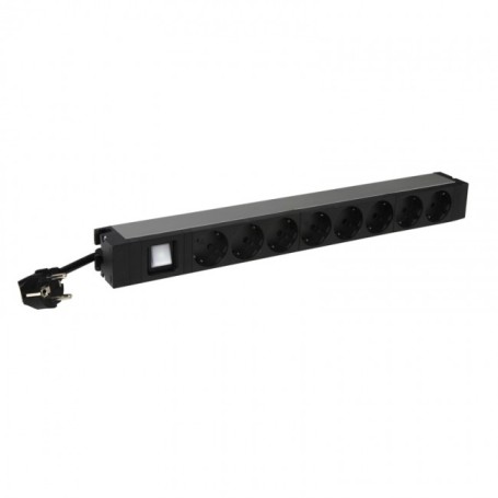 Legrand 6 468 23 prolunghe e multiple 3 m 8 presa(e) AC Nero (LG-646823)