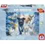 Mark Fredrickson: Hundeliebe - schwarzer Labrador im Schnee (1000 Teile) (58558)