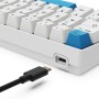 Sharkoon SGK50 S4 Gen2 PBT wh Gateron GPRO yellow DE (4044951041947)