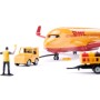DHL Frachtflugzeug mit Zubehr (blau/wei) (10170200000)