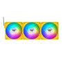 TT CT120 EX ARGB Sync PC Cooling Fan 3 Pack Bumblebee (CL-F215-PL12BB-A)