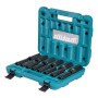 Makita E-16586 Steckschlüssel-Set 14 Teile 1/2 (E-16586)