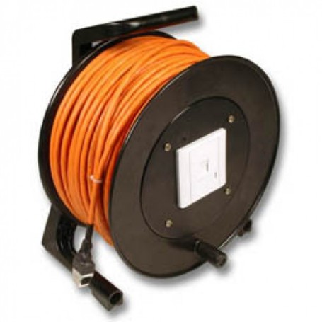 Techly 50m Cat6A S/FTP RJ-45 cavo di rete Arancione S/FTP (S-STP) (ICOC F6EB-500RL) (K9201.50)