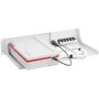 Rackmount.IT RM-FB-T8 - Montagesatz für Netzwerkgeräte - Rack montierbar - Signal White - 2U - 48.3 cm (19") (RM-FB-T8)
