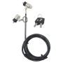 Targus DEFCON P2MKL cavo di sicurezza Grigio 1,8 m (ASP57MKEUX-25)