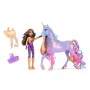Unicorn Academy - Sophia und Einhorn Wildstar (mit echter Mhne und Schweif sowie Brste) (6072668)