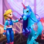 Unicorn Academy - Isabel und Einhorn River (mit echter Mhne und Schweif sowie Brste) (6072676)
