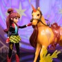 Unicorn Academy - Valentina und Einhorn Cinder (mit echter Mhne und Schweif sowie Brste) (6072677)