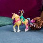 Unicorn Academy - Ava und Einhorn Leaf (mit echter Mhne und Schweif sowie Brste) (6072678)