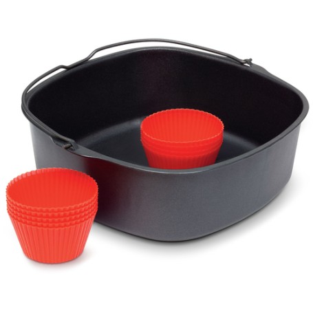 Philips HD9945/01 accessorio per friggitrice Nero, Rosso (HD9945/01)