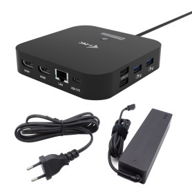i-tec USB-C Dual HDMI Docking Station with Power Delivery 100 W + Universal Charger 100W (C31DUALHDMIDPD100)