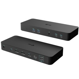 i-tec C31INTGTRI4KDOCPDCH replicatore di porte e docking station per laptop Cablato USB 3.2 Gen 1 (3.1 Gen 1) Type-C Nero