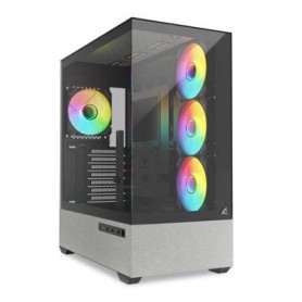 SHARKOON AK7 ARGB  (BLACK, TEMPERED GLASS X 2) (AK7 ARGB BLACK)