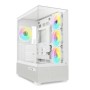 SHARKOON AK7 ARGB  (WHITE, TEMPERED GLASS X 2) (AK7 ARGB WHITE)