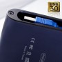 Silicon Power Armor A80 disco rigido esterno 2 TB 2.5" USB 3.2 Gen 1 (3.1 Gen 1) Blu (SPO20TBPHDA80S3B)