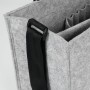 Sigel BA408 borsa e tracolla Feltro in PET, Polietilene tereftalato (PET) Grigio Bambino/Bambina Borsa a tracolla