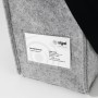 Sigel BA408 borsa e tracolla Feltro in PET, Polietilene tereftalato (PET) Grigio Bambino/Bambina Borsa a tracolla