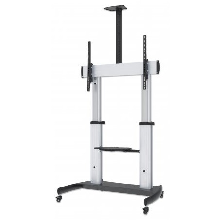 Manhattan 461672 supporto da tavolo per Tv a schermo piatto 2,54 m (100") Argento (461672)