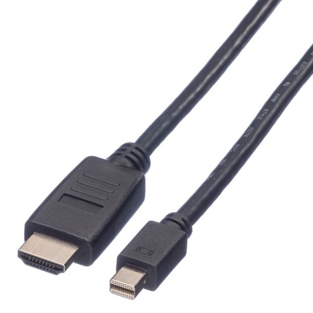 Value 11.99.5791 cavo e adattatore video 2 m Mini DisplayPort Nero (RO11.99.5791)