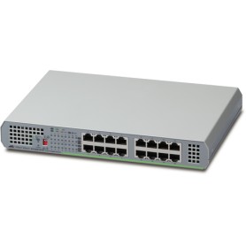 Allied Telesis GS910/16 Non gestito Gigabit Ethernet (10/100/1000) Grigio (AT-GS910/16-50)