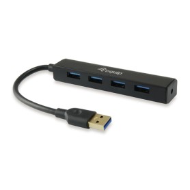 Equip 128953 hub di interfaccia USB 3.2 Gen 1 (3.1 Gen 1) Type-A 5000 Mbit/s Nero