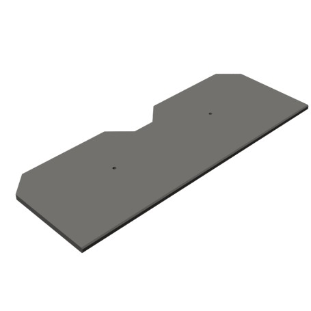 Zebra CS-CAB-SHV-SS porta accessori Mensola per scaffale (CS-CAB-SHV-SS)