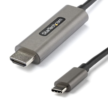 StarTech.com Cavo adattatore USB C HDMI da 4m 4K 60Hz con HDR10 - Adattatore type C HDMI 4K Ultra HD - HDMI 2.0b - (CDP2HDMM4MH)