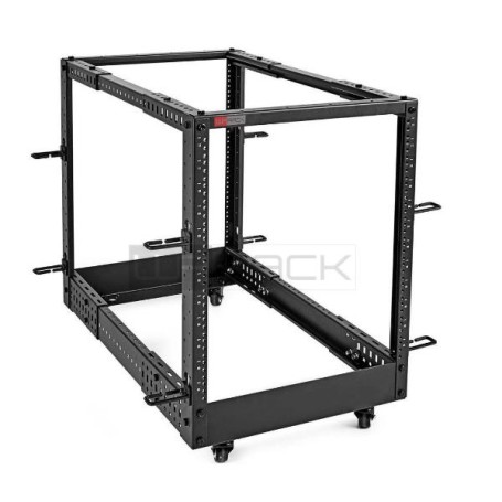 RACK OPEN FRAME 9U NERO (WPN-ROS-096X-B)