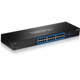 Trendnet TEG-30262 v1.0R Gigabit Ethernet (10/100/1000) 1U Nero (TEG-30262)