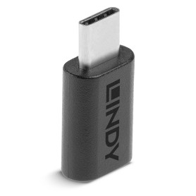 Lindy 41893 adattatore per inversione del genere dei cavi USB 3.2 Type C Nero Lindy 41893 adattatore per inversione del genere dei cavi USB 3.2 Type C Nero