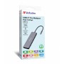 Verbatim CMH-13 USB tipo-C 10000 Mbit/s Argento (32153)