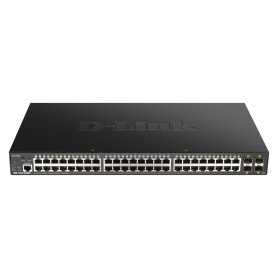 D-Link DGS-1250-52XMP switch di rete Gestito L3 Nessuno Supporto Power over Ethernet (PoE) Nero (DGS-1250-52XMP/E)