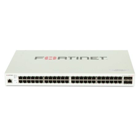 Fortinet FortiSwitch 248E-FPOE Gestito L2 Gigabit Ethernet (10/100/1000) Supporto Power over Ethernet (PoE) 1U Bi (FS-248E-FPOE)