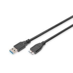 Digitus Cavo di connessione USB 3.0, A/M - micro B/M (AK300116010S)