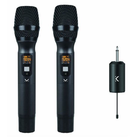New Majestic MIC 720W Nero Microfono per karaoke (115720BK)