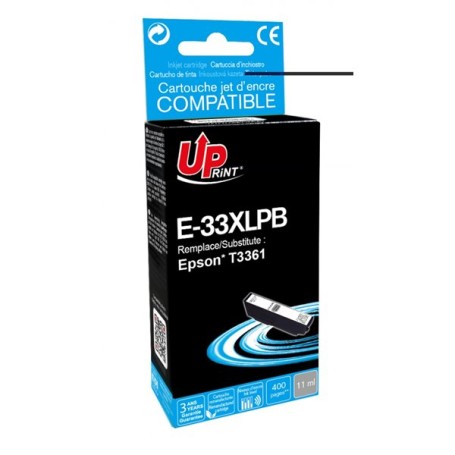 T3AZUR EJ33XLPBUPR cartuccia d'inchiostro 1 pz Nero (EJ33XLPBUP)