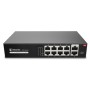 Atlantis Land NetPower F10PoE8 Non gestito Fast Ethernet (10/100) Supporto Power over Ethernet (PoE) Nero (A02-F10P8-120W)