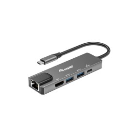 Equip 133489 replicatore di porte e docking station per laptop Cablato USB 3.2 Gen 1 (3.1 Gen 1) Type-C Grigio (133489) Equip 133489 replicatore di porte e docking station per laptop Cablato USB 3.2 Gen 1 (3.1 Gen 1) Type-C Grigio (133489)