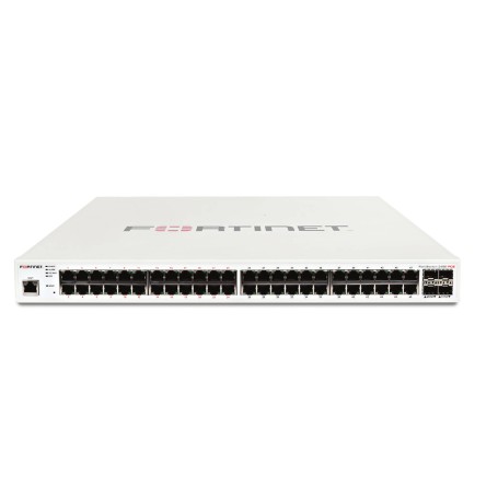 Fortinet FortiSwitch 248E-POE Gestito L2 Gigabit Ethernet (10/100/1000) Supporto Power over Ethernet (PoE) 1U Bian (FS-248E-POE)