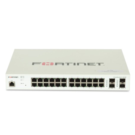 Fortinet FS-224E switch di rete Gestito L2 Gigabit Ethernet (10/100/1000) 1U Bianco (FS-224E)
